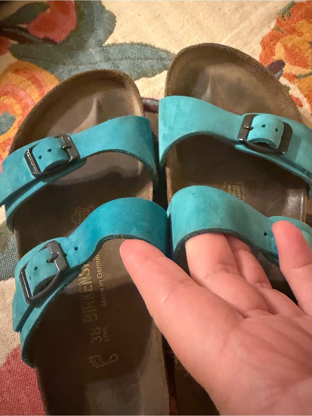 Teal Double-Strap Arizona Biscay Bay